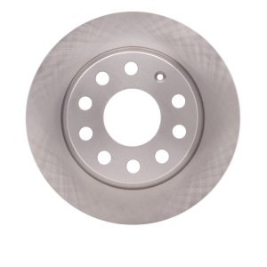 Audi A3 Brake Rotor (1) - Rear - R1 Concepts - Plain - `10-`19
